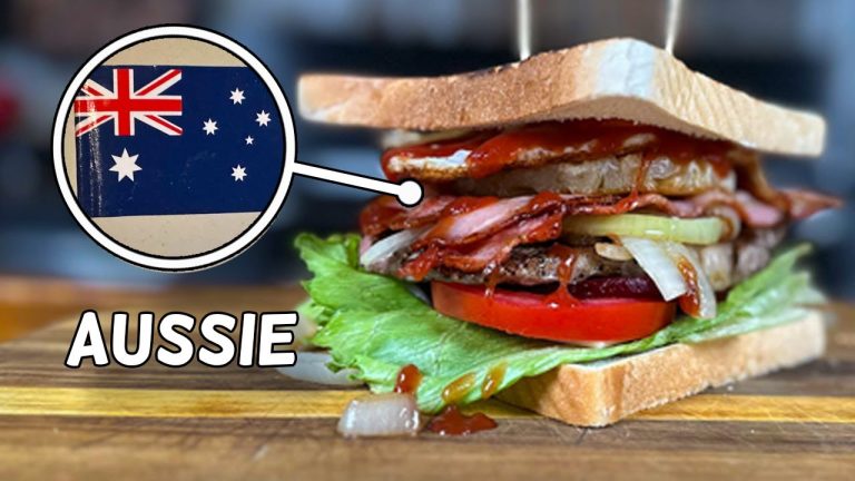 Aussie Steak sandwich by Schueys BBQ