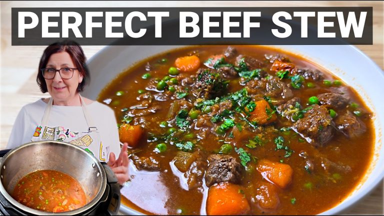 Instant Pot Beef Stew for BEGINNERS: Must-Know Tips & Recipe