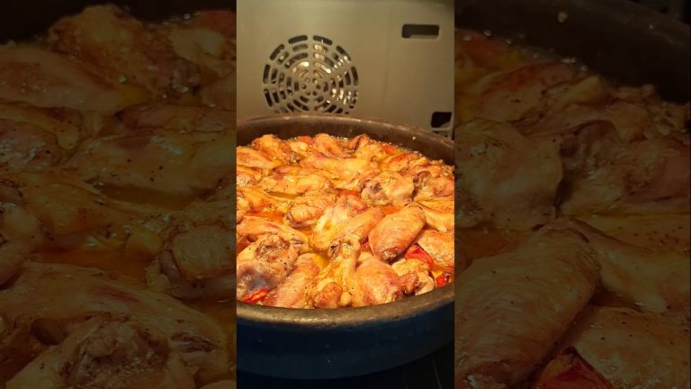 Toprak kapta tavuk kanat👌 Hazırlaması sadece 2 dakika💯