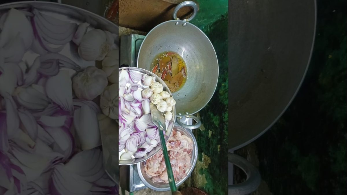 लहसुन वाला स्पेशल बिहारी चिकन फ्राई #chicken #chickenrecipes #chickenfry #food #shorts