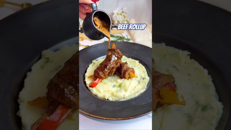 beef rollup ➡️ #music #recipe #beeffry #cooking #viralvideo #easyrecipe #foodie #viralstar #tasty 🤩😋