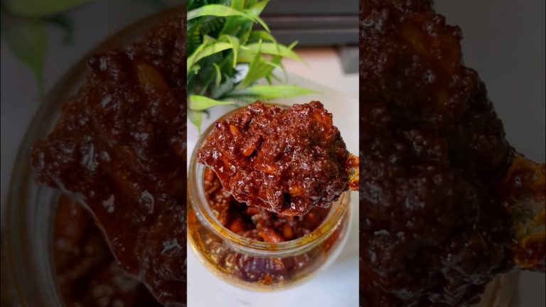 Prawn pickle🍤/Eral urugai recipe in tamil #recipes #prawnpickle #pickle #seafood #cooking #shorts