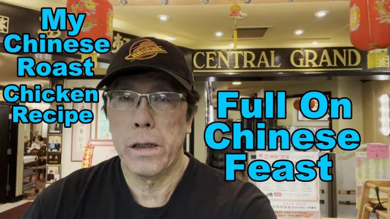 Best Chinese Food North America (Authentic Chinese Restaurant Review) Chinese Chicken Recipe 中国烤鸡食谱