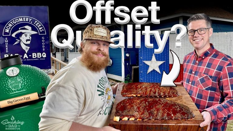 Top Texas BBQ Joint Flavour… On A Big Green Egg?