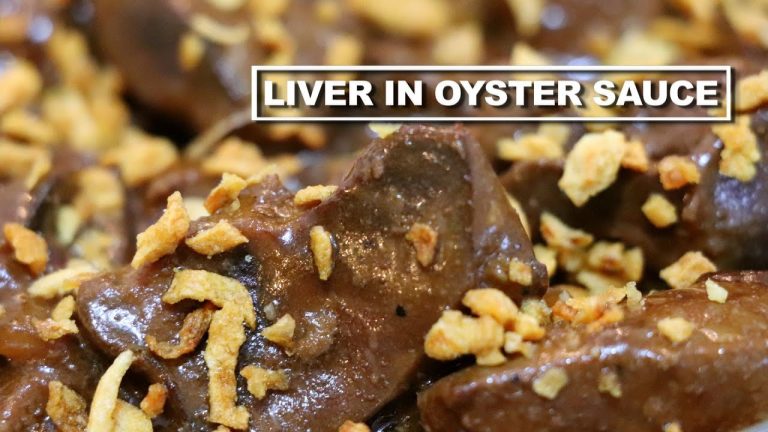 🔥 How to Cook Pork Liver in Oyster Sauce | Easy & Delicious Filipino Recipe