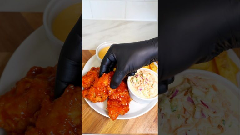 BBQ Chicken Tenders🍗 #cooking #food #asmr #recipe #bbq #4k #hd #chicken #chef #foodblogger #yt