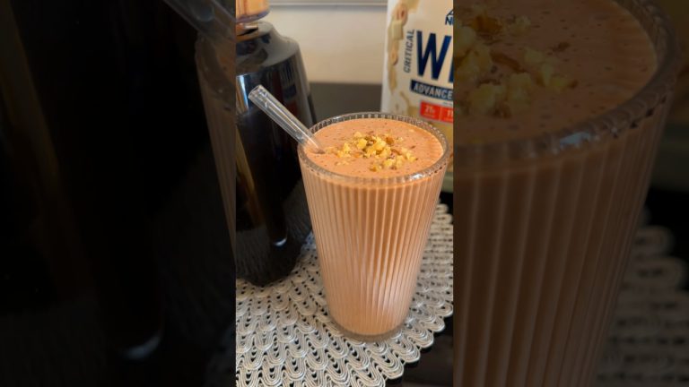 Kinder bueno smoothie #smoothierecipes #smoothie #healthylife #easynutrition