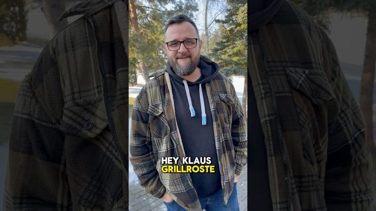 Grillroste vorher abbürsten? #einfach #fleisch #bbq