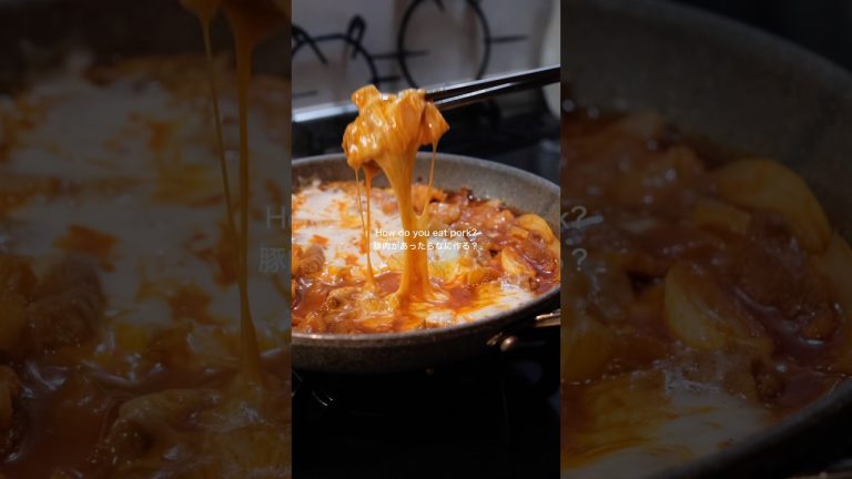 豚肉があったらなに作る？/ How do you eat pork?