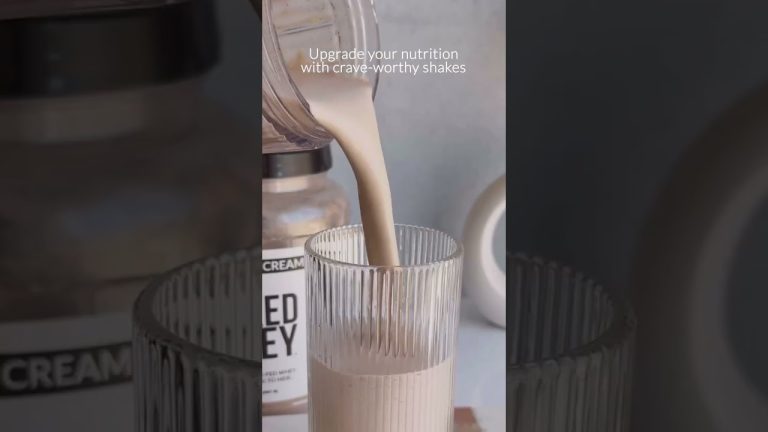 Satisfy Your Sweet Tooth 🍪💪 #smoothierecipes #smoothie #proteinshake