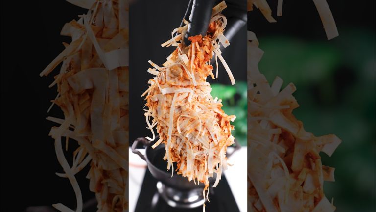 Fried Thread Chicken 🍗🤤 #shorts