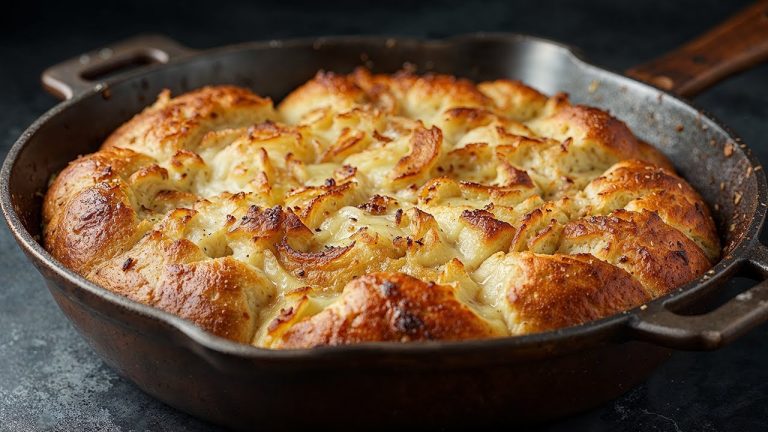 Just grate the garlic! Few people know this bread recipe! Easy and delicious.