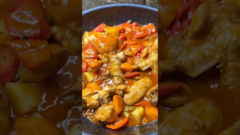 Chicken Afritada #shorts