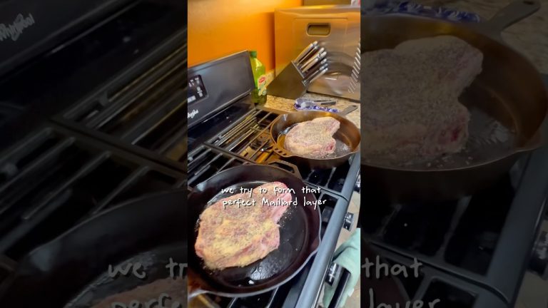 Getting the Perfect Sear for Chef Dad’s Level 1 Steak Sandwich: Tips and Tricks!