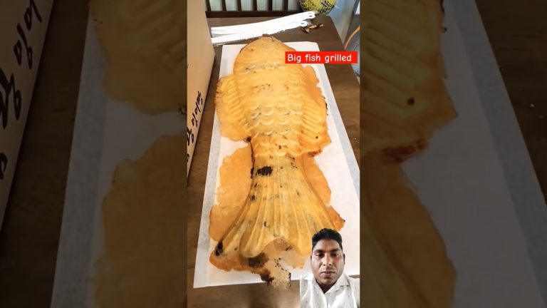 Big fish grilled 😋 #food #fish #seafood #cooking #chefsteps #shortsfeed #foodie #chefselection #meme