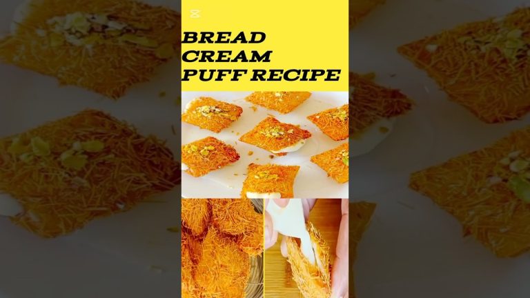 BREAD CREAM PUFF RECIPE |#chineesrecipe #indianrecipe #bangladeshifood #bangladeshisweet