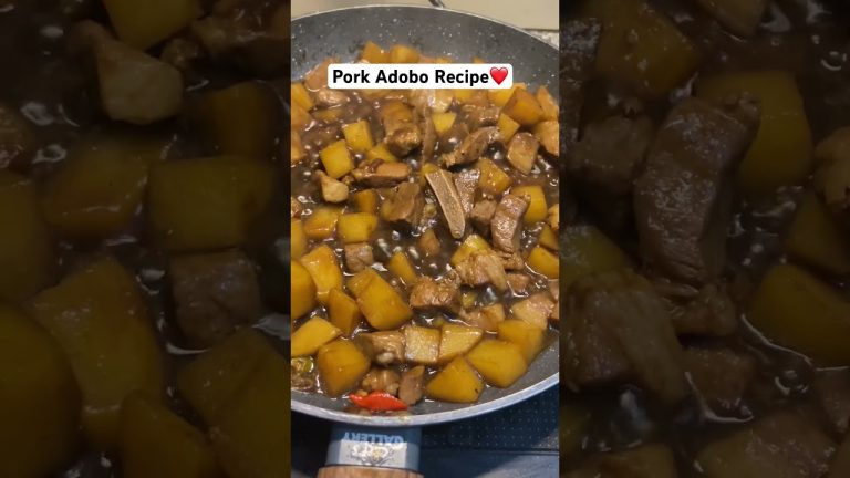 Pork adobo na gayat pang menudo 🤣 #foodie  #viralshorts #cooking #filipinocuisine