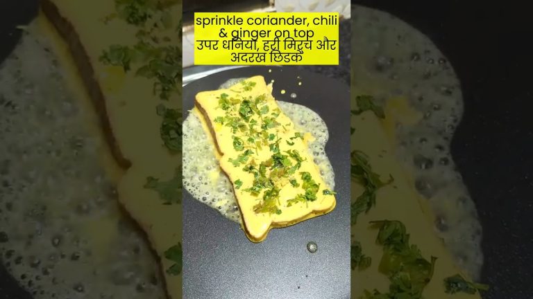 Bread Pudla I Besan Sandwich Recipe 😍#shorts