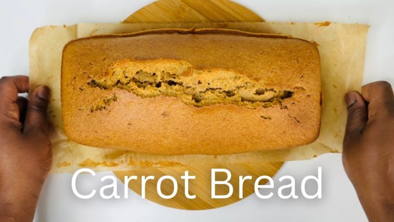 Moist & Delicious Carrot Bread | Easy Recipe for Breakfast or Snack!
