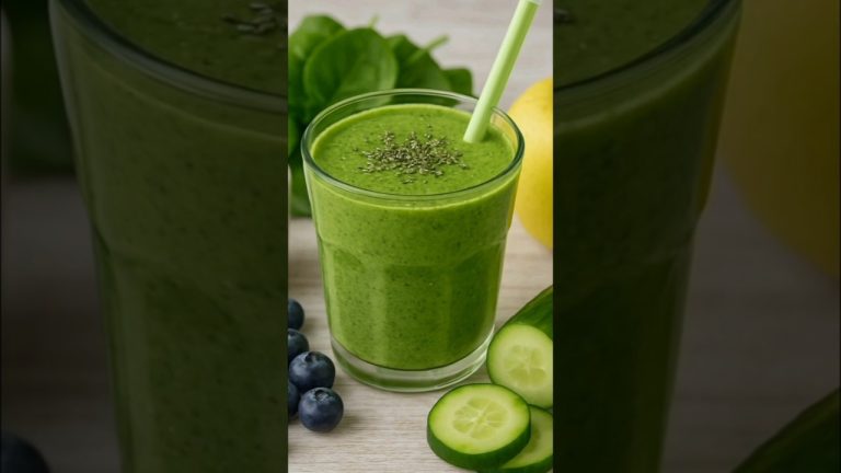 I Tried the Best Green Smoothie Recipe #smoothies #greensmoothie #healthyfood