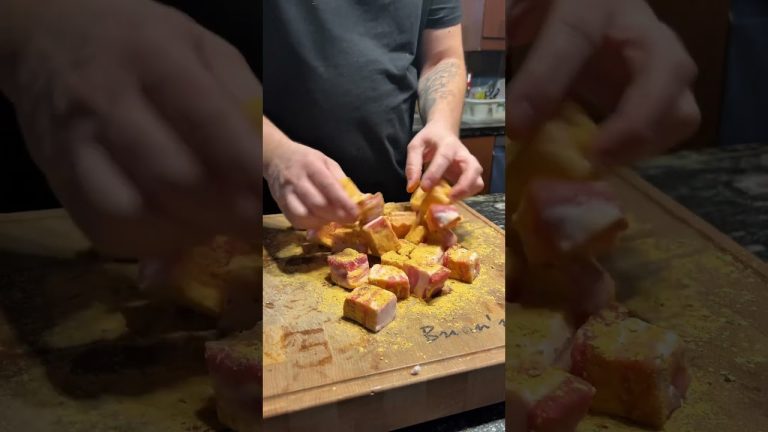 Pork Belly GUARANTEED to SATISFY Your Craving. #porkbelly #burntends @TraegerGrills @bbqpitboys