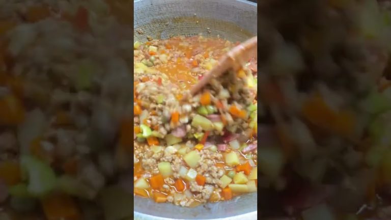 Tortang pork giniling