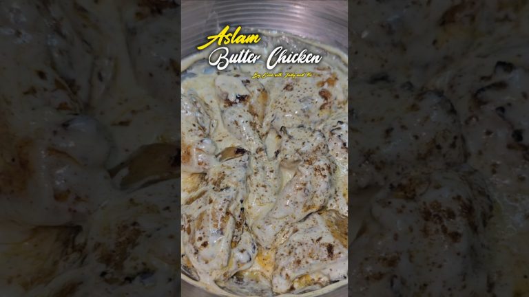 Aslam Butter Chicken Recipe #aslambutterchicken #chickenrecipes #cookwithjudyandflo