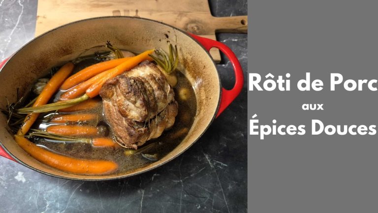RÔTI de PORC aux ÉPICES DOUCES (Tous en cuisine avec Seb)