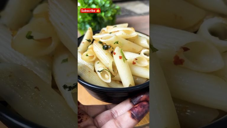 Butter Garlic Pasta 😱 #shorts #pasta #viralshort #viralvideo