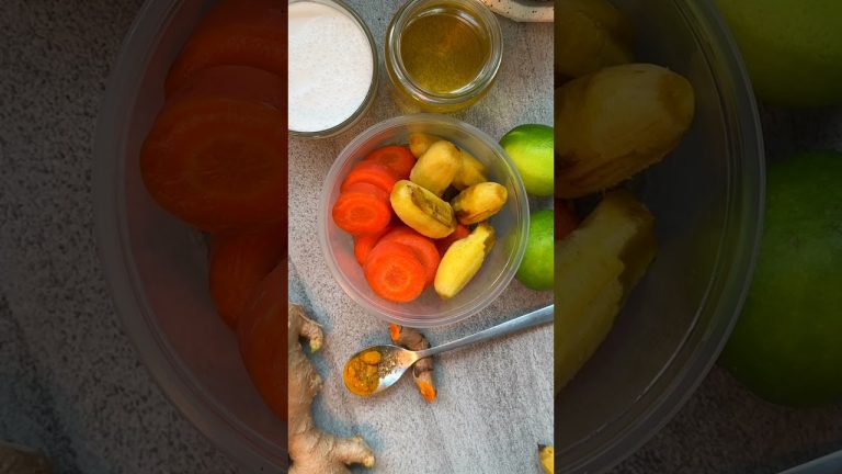 Carrot Banana GreenTea CoconutMilk smoothie | Smoothies recipes #smoothie