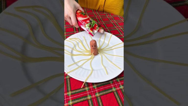 Pasta Magic! ✨🍝 Fun Tricks to Make Kids Enjoy Every Bite! 😍 #fun #kidsvideo