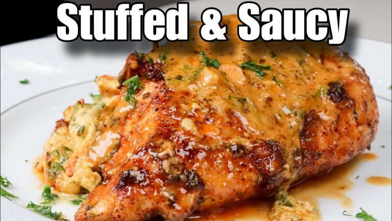Easy Marry Me Stuffed Chicken | Juicy Oven-Baked Stuffed Chicken Recipe