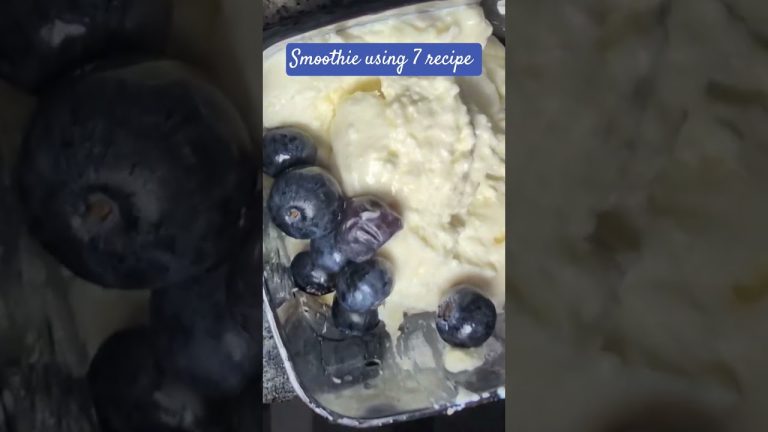 how to do smooth fruit smoothie recipe for healthylifestyle #kitchen  #smoothierecipes #food