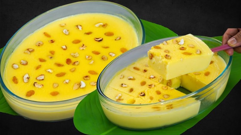 Butter Pudding Recipe | Rich & Creamy Dessert Recipe | Easy Butter Pudding Dessert | Butter Pudding