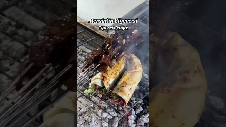 Mersin’in lezzet merkezi Ciğerci Cengiz Kanat #et #food #bbq #kebap #kuzu #delicious #kuzu 😍🥩🍅🌶🥗🤌