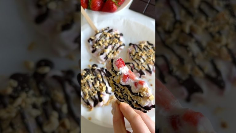 Healthy & Easy Dessert Idea😍 #healthydesserts #healthyrecipes #easyrecipes