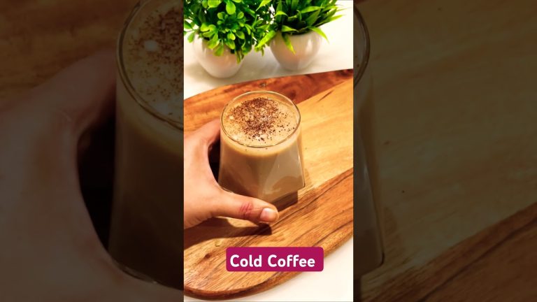 Coffee Banana Smoothie | Cold Coffee without sugar | Summer Drink