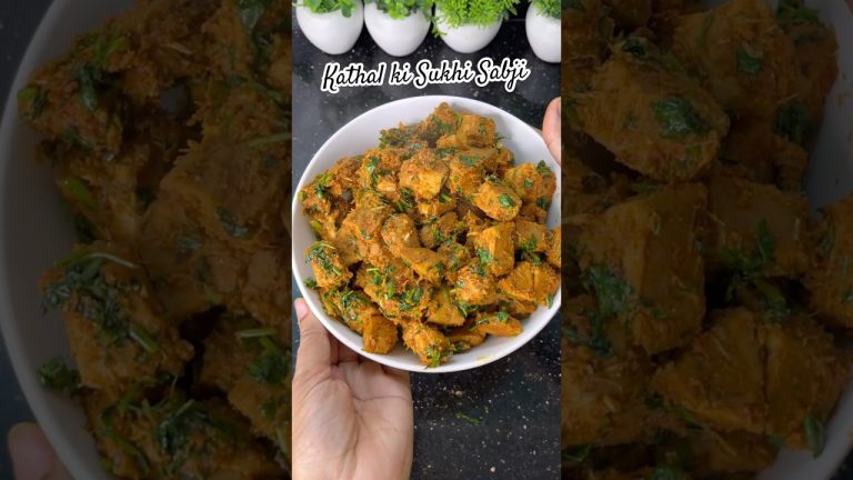 Kathal ki sabji | Kathal recipes | Kathal ki sukhi sabji | Kathal ki new recipe | jackfruit #shorts