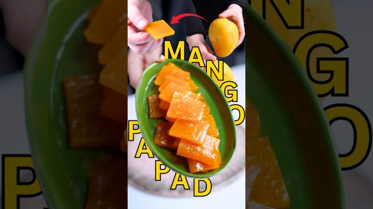 👵🏻Daadi’s Secret recipe 🤫Chatpata khatta Meetha *Aam papad* #shorts