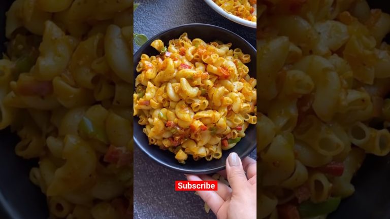 Desi style macaroni #food #recipe #cooking #shorts #pasta