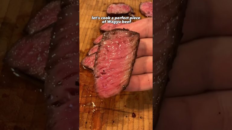 Cooked Wagyu Masterpiece! #steak