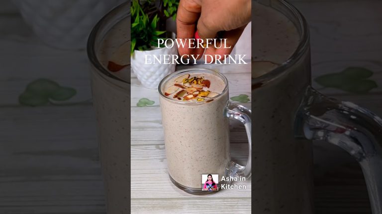 Dry Fruit Milkshake Recipe | Powerful Energy Drink To Stay Long Active & Brain Booster | Milk Shakes