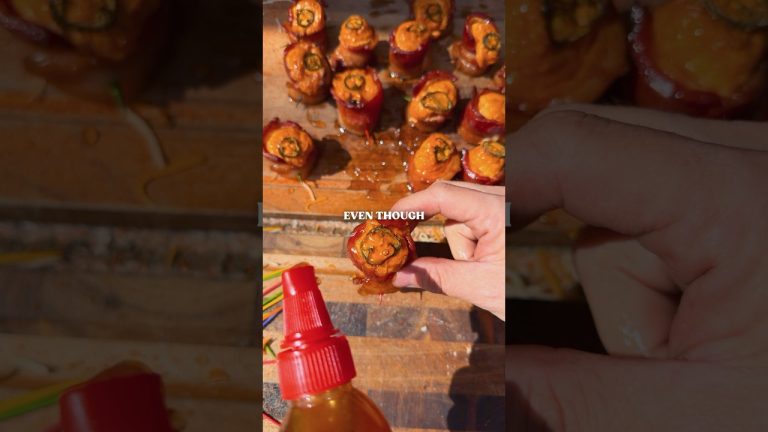 The best BBQ appetizer ever invented 🥓🍯