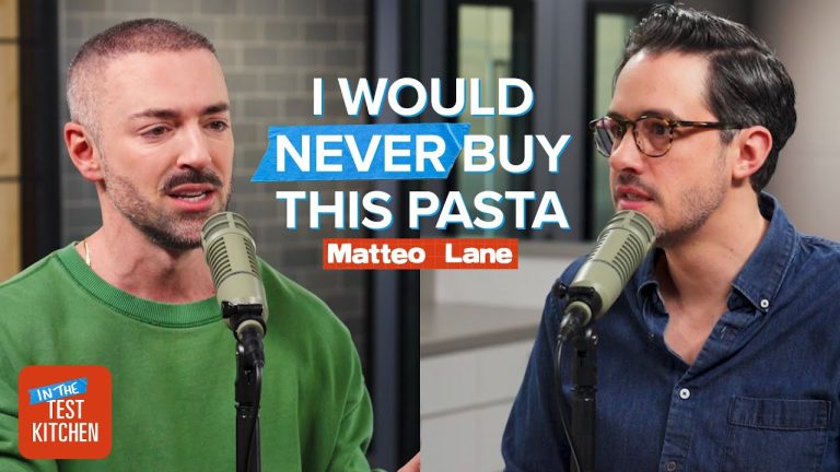 The #1 Pasta Mistake Home Cooks Make: Pasta Expert Matteo Lane | In the Test Kitchen
