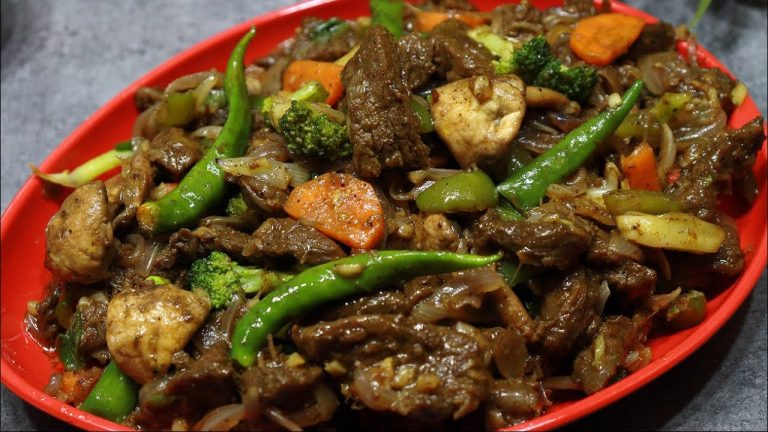 How to Make Beef Chilli Indo-Chinese Style | Moist & Flavorful | Quick Pressure Cook Method