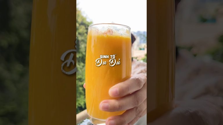 Sinh tố đu đủ #traicay #papaya #smoothie #healthy #papayasmoothie #smoothierecipes #monngonbepcui