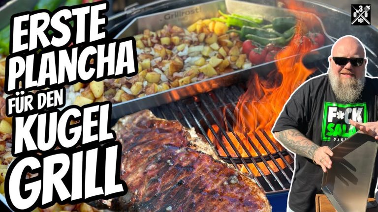 Plancha für den Kugelgrill Darauf haben viele gewartet – 030 BBQ