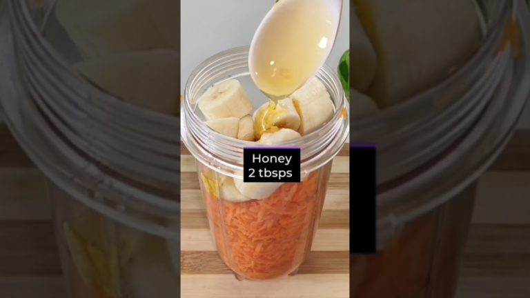 Carrot Smoothie Recipe/Carrot Banana Smoothie/#smoothie