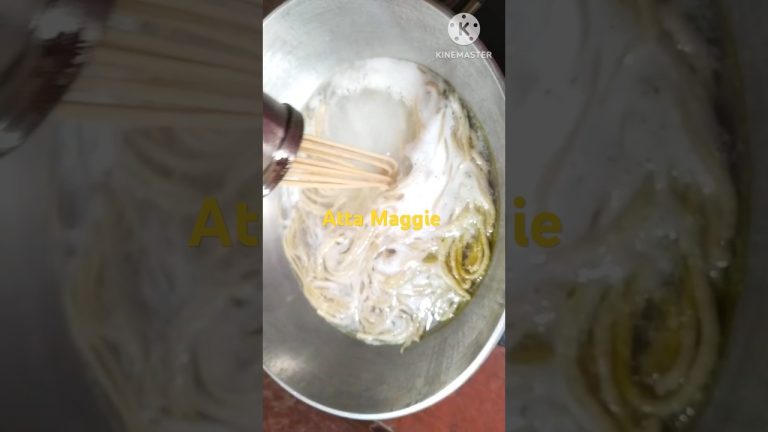 Healthy maggie recipe. Homemade atta noodles.#video #shorts #shortsfeed