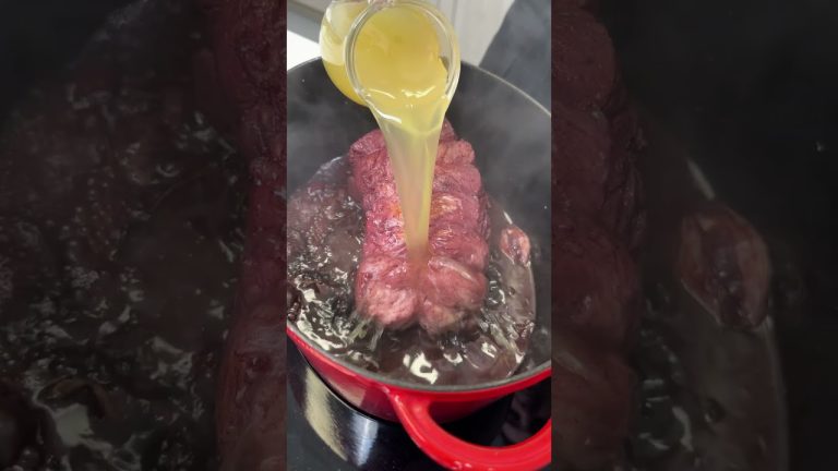 PORK ROAST WITH RED WINE SAUCE😍👨‍🍳Try this beauty!